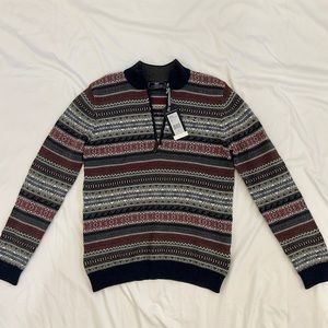 Boys large size 16 vineyard vines by Shep and Ian quarter zip up sweater